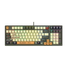 A4tech Bloody S98 AVIATOR RGB (Red Switch) Hot Swap Wired Mechanical Gaming Keyboard